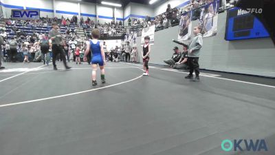 40 lbs Consi Of 8 #2 - Paul Velazquez, Lexington Wrestling Club vs Kieryn Taffe, Noble Takedown Club