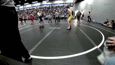 140 lbs Semifinal - JACK LUSK, Darko Valley Wolfpak vs Noah Metcalf, Choctaw Ironman Youth Wrestling