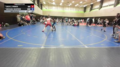 140 lbs Rr Rnd 4 - Jack C. Pierce, Icon Wrestling vs Michael Masters, Morris Fitness Wrestling Club