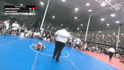 60 lbs Round 1 (6 Team) - Owen Bosworth, Micky`s Maniacs vs Luke Wenrich, Keystone Krush