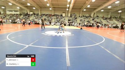 120 lbs Round Of 64 - Tye Johnson, NC vs Mason Glotfelty, MD