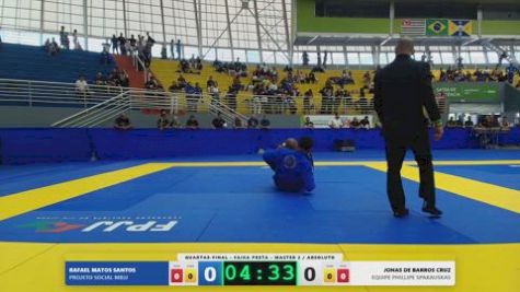 RAFAEL MATOS SANTOS vs JONAS DE BARROS CRUZ 2026 FPJJ Circuito Paulista GI Etapa 3