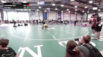 113 lbs Rr Rnd 2 - Alexander Jena, Faith & Fellowship Wrestling Club vs Jack Bell, Knights Wrestling Club-Red