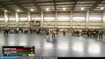 129 lbs Champ. Round 1 - Tayden Allan, Emery vs Gohan Foster, Taylorsville