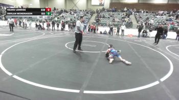 57 lbs Quarterfinal - Keanu Lemrise, Redwood WC vs Deklan Mondragon, Ravage WC