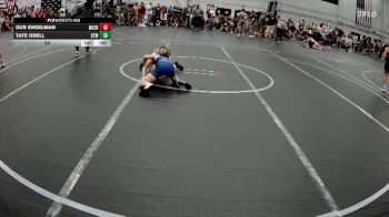 80 lbs Round 1 (6 Team) - Tate Odell, CTWHALE vs Gus Engelman, Mat Assassins Red