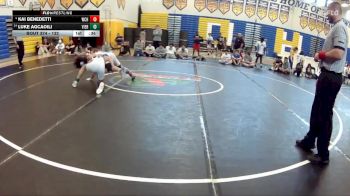 132 lbs 3rd Place Match - Kai Benedetti, Wellington Community Hs vs Luke Agcaoili, Viera