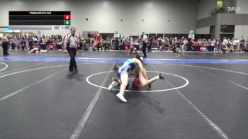 119 lbs Cons. Round 1 - Ariana Gonzales, Team Lightning Wrestling Club vs Payton Charles, Bobcat Wrestling Club