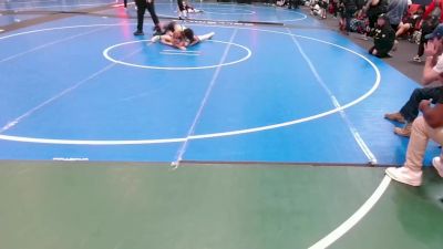 135 lbs Round 1 - Addison Arguello, West Amarillo Wrestling Club vs Nate Flores, Ryse Wrestling Club