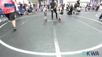 46 lbs Round Of 32 - LJ Gordon, Bridge Creek Youth Wrestling vs Brayden Letterman, Norman Grappling Club