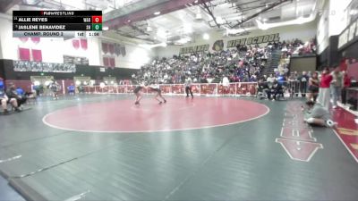 130 lbs Champ. Round 2 - Jaslene Benavidez, Shadow Hills vs Allie Reyes, Warren
