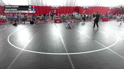 113 lbs Cons. Rd Of 16 - Parker Hansen, Angry Fish vs Julian Medina, Sloth Strong Wrestling Club