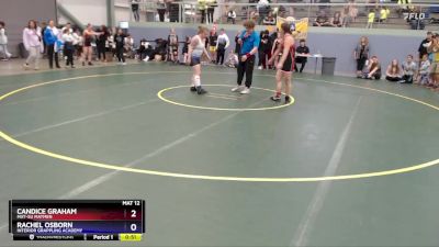 76 lbs 2nd Place Match - Rachel Osborn, Interior Grappling Academy vs Candice Graham, Mat-Su Matmen