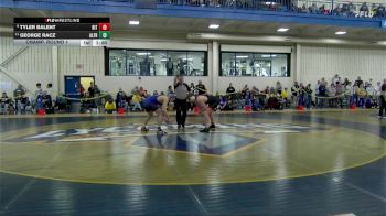 174 lbs Champ. Round 1 - George Racz, Alfred State vs Tyler Balent, RIT