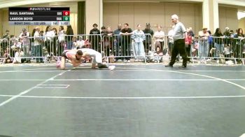 132 lbs Round Of 256 - Raul Santana, Riverside Rascal vs Landon Boyd, Badlands WC