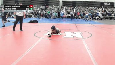 52-B lbs Consi Of 4 - Zachary Mercoun, The Outsiders Wrestling Club vs Chase Shrom, Shore Elite Wrestling Club