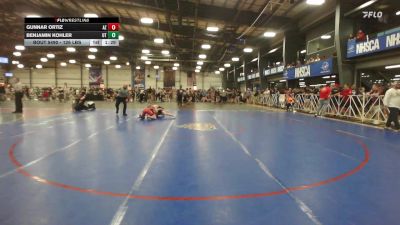126 lbs Round Of 64 - Gunnar Ortiz, AZ vs Benjamin Kohler, UT