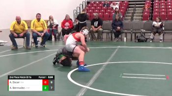 100 lbs 2nd Place Match (8 Team) - Alexander Bermudez, Junior Terps Xpress (MY) vs Anthony Oscar, Team Ohio (OH)