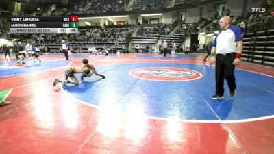 81 lbs Consi Of 8 #1 - Vinny Laporta, Richmond Hill Wrestling Club vs Jaxon Daniel, Rabbit Wrestling Club
