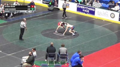 103 lbs Round Of 16 - Ryder Ream, York Suburban vs Liam Warner, Athens