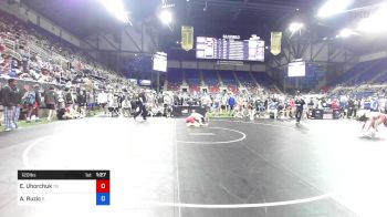 120 lbs Cons 32 #1 - Ethan Uhorchuk, Tennessee vs Anthony Ruzic, Illinois