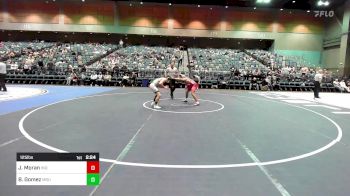 125 lbs Quarterfinal - Jacob Moran, Indiana vs Benny Gomez, Michigan State