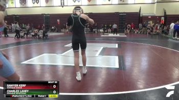 JV-9 lbs Quarterfinal - Charles Lahey, Dubuque Hempstead vs Sawyer Kerf, Dubuque Senior