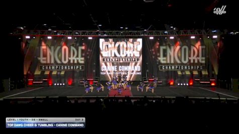 Top Dawg Cheer & Tumbling - Canine Command [2025 L1 Youth - D2 - Small Day 3] 2025 Encore Grand Nationals