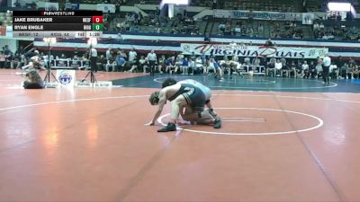 175 lbs Semis & Wb (16 Team) - Jake Brubaker, Westfield vs Ryan Engle, Ridge