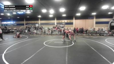 215 lbs Consi Of 32 #2 - Max Dokson, Alamosa vs Devin Hinman, Redmond HS