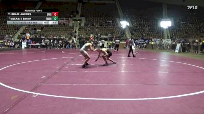 6A 165 lbs Cons. Round 5 - Beckett Smith, Mountain Brook vs Israel Anders, Spain Park HS