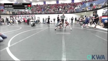 52 lbs Consi Of 8 #1 - Adan Reza, Watonga Youth Wrestling vs Jace Wright, Tuttle Wrestling Club