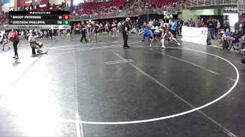 125 lbs Cons. Round 1 - Brody Petersen, Neligh Oakdale vs Greyson Phillipps, The Best Wrestler