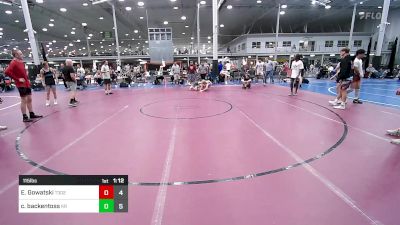 115 lbs Quarterfinal - Ezra Gowatski, Team 302 Batman vs Colt Backentoss, Kraken White