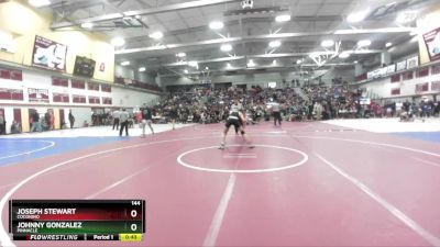 144 lbs Cons. Round 4 - Johnny Gonzalez, Pinnacle vs Joseph Stewart, Coconino