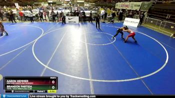 135 lbs Cons. Round 1 - Aaron Hemmer, Red Star Wrestling Academy vs Brandon Partida, Total Kaos Wrestling Club