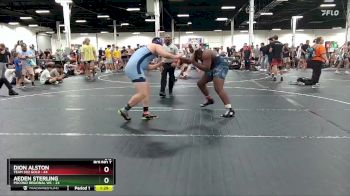 215 lbs Round 7 (8 Team) - Aeden Sterling, Pocono Regional WC vs Dion Alston, Team 302 Gold