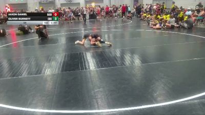 85 lbs Round 2 (6 Team) - Jaxon Daniel, Rabbit vs Oliver Burnett, Cleveland
