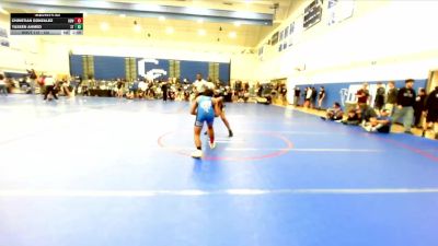120 lbs Champ. Round 2 - Christian Gonzalez, Rancho Bernardo Wrestling vs Yaseen Ahmed, South Torrance