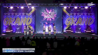 Las Vegas All Stars - PLATINUM [2025 L4 Junior - D2 Day 1] 2025 The American Grand Grand Nationals