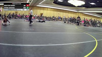 54 lbs Consi Of 8 #1 - Brayton Barry, Mid Valley Wolves Wr Ac vs Stone Artates, Maui Style