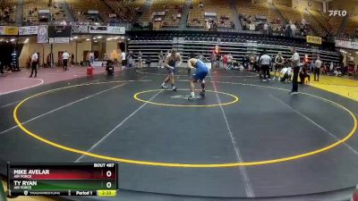 174 lbs Semifinal - Mike Avelar, Air Force vs Ty Ryan, Air Force