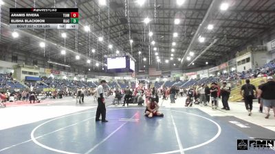126 lbs Consi Of 8 #2 - Aramis Rivera, Team Montana vs Elisha Blackmon, Black Fox Wrestling Academy