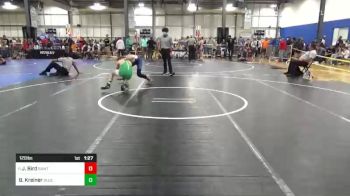 120 lbs Round Of 32 - Jaden Bird, Bamtc vs Bennett Kreiner, Blue Line Academy