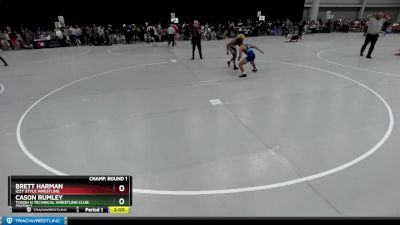 120 lbs Cons. Round 2 - Rafael Peralta, Militia Trained Mat Club vs Maximo Duberstein, Illinois