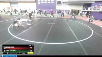 145 lbs Champ. Round 3 - Alex Braun, MN vs Elijah Larsen, AK