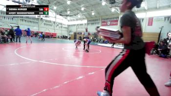 100 lbs Champ. Round 3 - Sienna Horger, Tamalpais vs Avery Seidenspinner, College Park