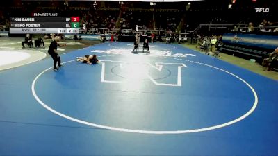 185 lbs Champ. Round 1 - Miiko Foster, Bellport-11 vs Kim Bauer, Fredonia-6