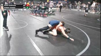 110 lbs 3rd Place - Gavin Thompson, South Plainfield vs Robert Thomas, Saddle Brook