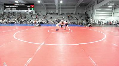 195 lbs Rr Rnd 1 - Carter Vannest, Team Shutt Van Hoven vs Landon Hicks, Indiana Outlaws Blue